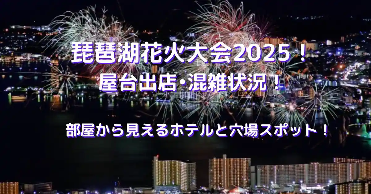 琵琶湖花火大会2025