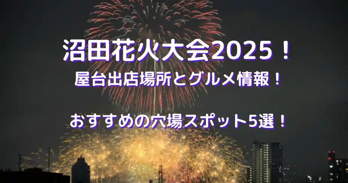 沼田花火大会